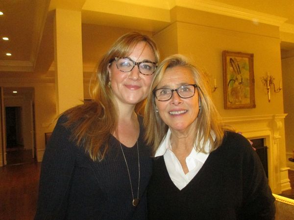 Tower co-executive producers Amy Rapp and Meredith Vieira (also with Steve Eckelman, Pamela Colloff, Luke Wilson, Sally Jo Fifer, Lois Vossen)